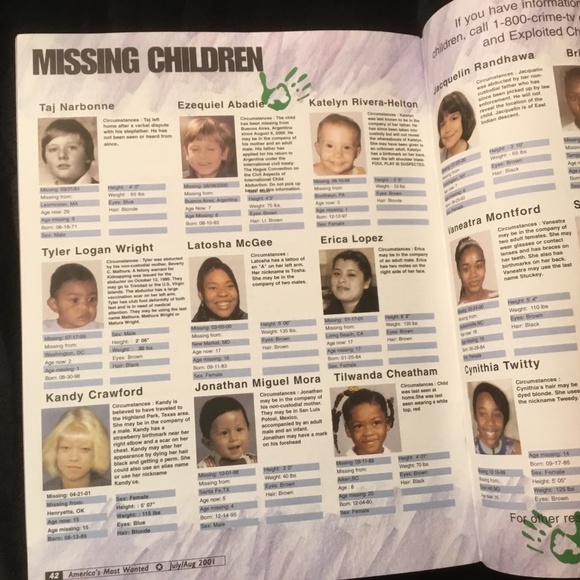 America’s Most Wanted  Magazine July/August 2001:John Walsh - Picture 7 of 8